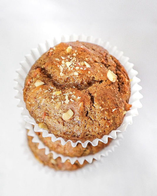 Walnut Carrot Cupcakes / Muffins