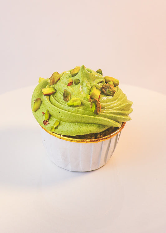 Green Tea Pistachio Cupcakes / Muffins