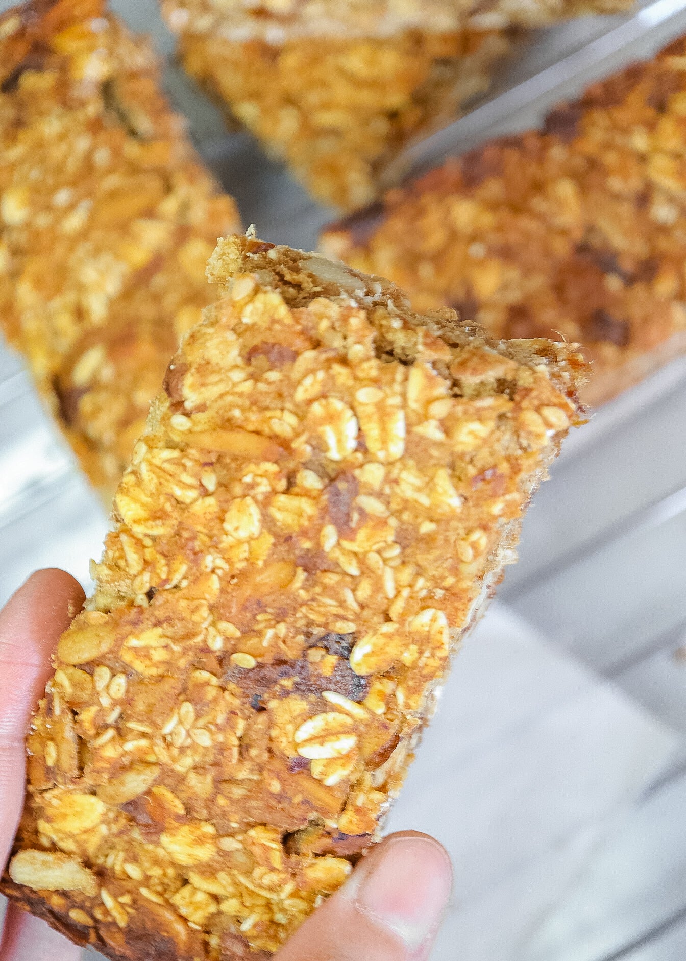 Nutty Pea Protein Granola Bar (8 Pieces)