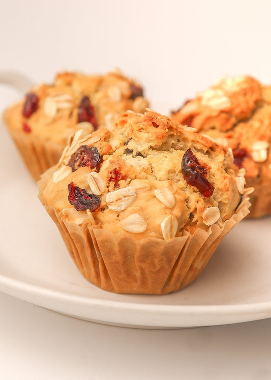 Oatmeal Cranberry Muffins