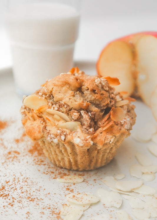 Cinnamon Apple Crumble & Almonds