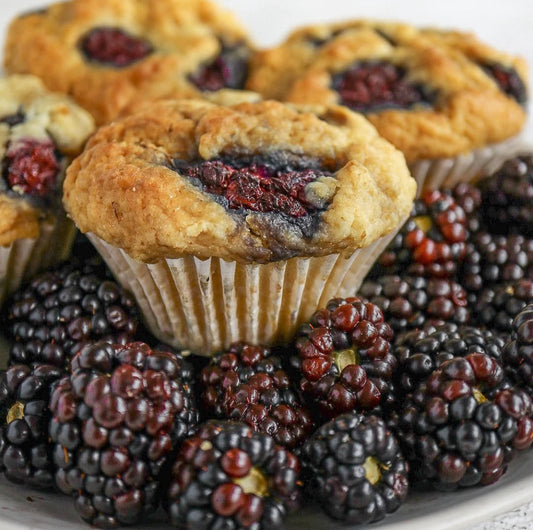 Blackberry Buttermilk Muffins